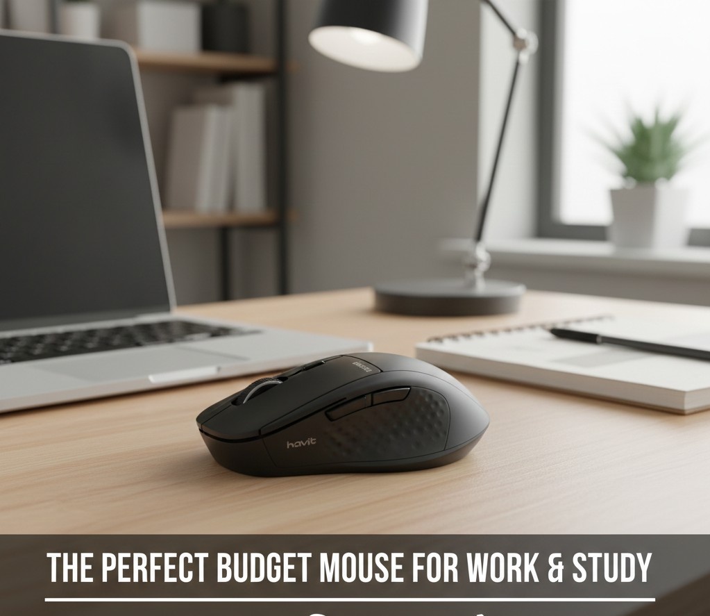 Havit MS59WB Dual-Mode Wireless Mouse Review: The Perfect Budget Mouse for Work & Study