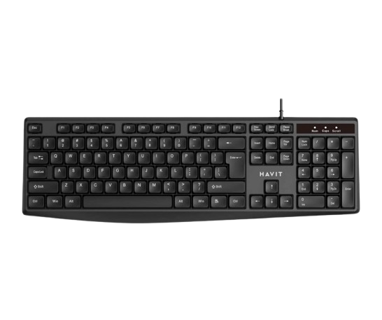 Havit KB2006 | | USB Keyboard | English Font | Multimedia Keyboard ...